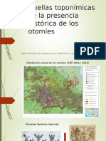 Huellas toponímicas de la presencia histórica de los otomíes