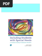 Download Complete Including Students with Special Needs 8th Edition Marilyn Friend PDF for All Chapters