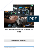 FS2Crew MSFS PMDG 737 SOP3 Main Ops