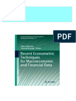 Instant ebooks textbook Recent Econometric Techniques for Macroeconomic and Financial Data Gilles Dufrénot download all chapters