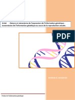 cours à écrire 1 (nature de l'information génétique)-1