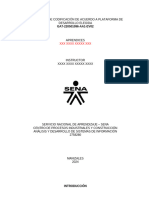 Informe técnico, definir estándares de codificación de acuerdo a plataforma de desarrollo elegida