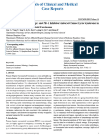 Case Report: Chemotherapy and PD-1 Inhibitor-Induced Tumor Lysis Syndrome in Primary Hepatic Sarcomatoid Carcinoma