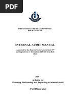 Internal Audit Manual of IIT_BBSR