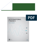 (eBook PDF) International Finance 4th edition by Keith Pilbeam All Chapters Instant Download