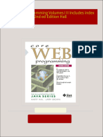 Core Web Programming Volumes I II Includes index 2nd ed Edition Hall download pdf