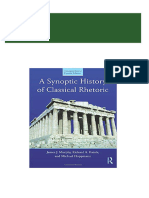 [Ebooks PDF] download (eBook PDF) A Synoptic History of Classical Rhetoric 4th Edition full chapters