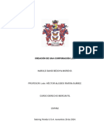 Ensayo Sobre Las Corporaciones LLC en Estados Unidos HAROLD BEDOYA DERECHO MERCANTIL USA Correccion