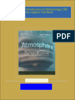 Download Study Resources for Atmosphere An Introduction to Meteorology 13th Edition Lutgens Test Bank