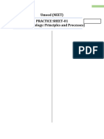 Biotechnology - Principles and Processes _ Practice Sheet