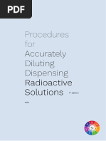 Procedures for accurately diluting and dispensing radioactive solutions - BIPM