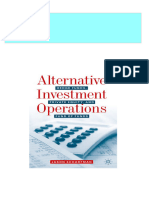 Download Complete Alternative Investment Operations: Hedge Funds, Private Equity, and Fund of Funds Jason Scharfman PDF for All Chapters