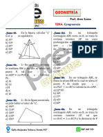 CONGRUENCIA DE TRIANGULOS