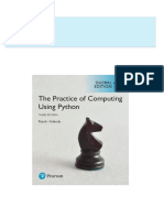 The practice of computing using Python Third Edition Enbody All Chapters Instant Download