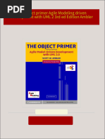 The object primer Agile Modeling driven development with UML 2 3rd ed Edition Ambler all chapter instant download