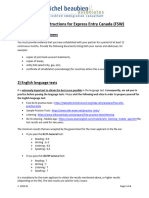 03. Additional Instructions for Express Entry Canada