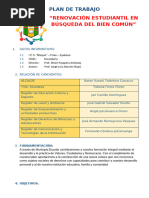 Plan de Trabajo Municipio Escolar 2 023