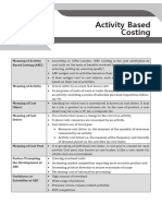 5. Activity Based Costing