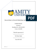 Quantitative Research