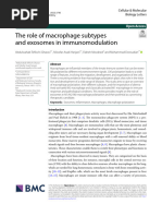 2022 USA_The role of macrophage subtypes and exosomes in immunomodulation