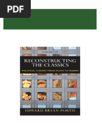 Instant Download Reconstructing the Classics Political Theory from Plato to Weber Scott D. MacAllister PDF All Chapters