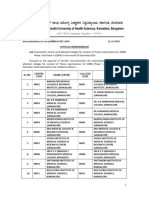 Mbbs Phase II December Examination - Exam Centres and Attached Colleges