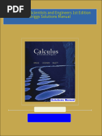 All chapter download Calculus for Scientists and Engineers 1st Edition Briggs Solutions Manual