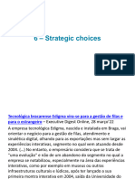 6 - Strategic choices(1)