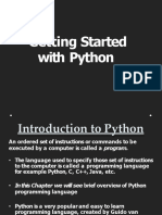 Chapter 1 introduction to Python