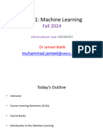 Lecture1 - ML Introduction