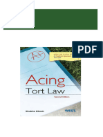 Immediate download Acing Tort Law (Acing Series) ebooks 2024