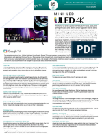 85U7K Spec Sheet