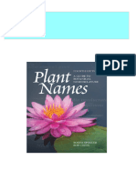 Instant Access to Plant Names A Guide to Botanical Nomenclature 4th Edition Roger Spencer Rob Cross ebook Full Chapters