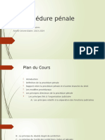 La Procedure Penale