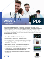 Catalogue of UM2012 Patient Monitor