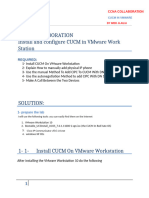 Ccna Voice Lab 2 Cucm in Vmware