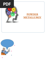 9. Powder metallurgy