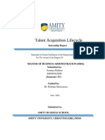 Talent Acquisition Lifecycle