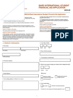 2025-2026 International Financial Aid Application