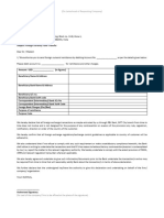 Payment Form Outward Fund Transfer