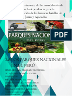 3.8 Los Parques Nacionales Del Peru