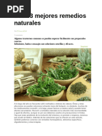 Los 43 mejores remedios naturales