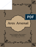 Livro Ares Arsenal ( Guia completo das armas e estratégias de batalha )