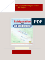 Refrigeration and Air conditioning 1st Edition R.K. Rajput download pdf