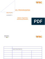 asm1 PROG102 Procedural Programming