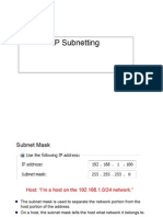 IP Subnetting