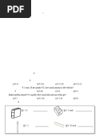 Grade 3-Time, Money and Data Handling Chapter End Worksheet-1