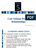 Cost-Volume-Profit Relationships