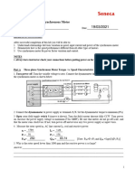 Lab 5 Three-phase synchronous motor