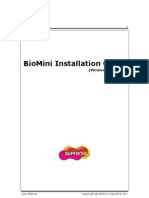 Suprema Fingerprint Installation Guide - Eng